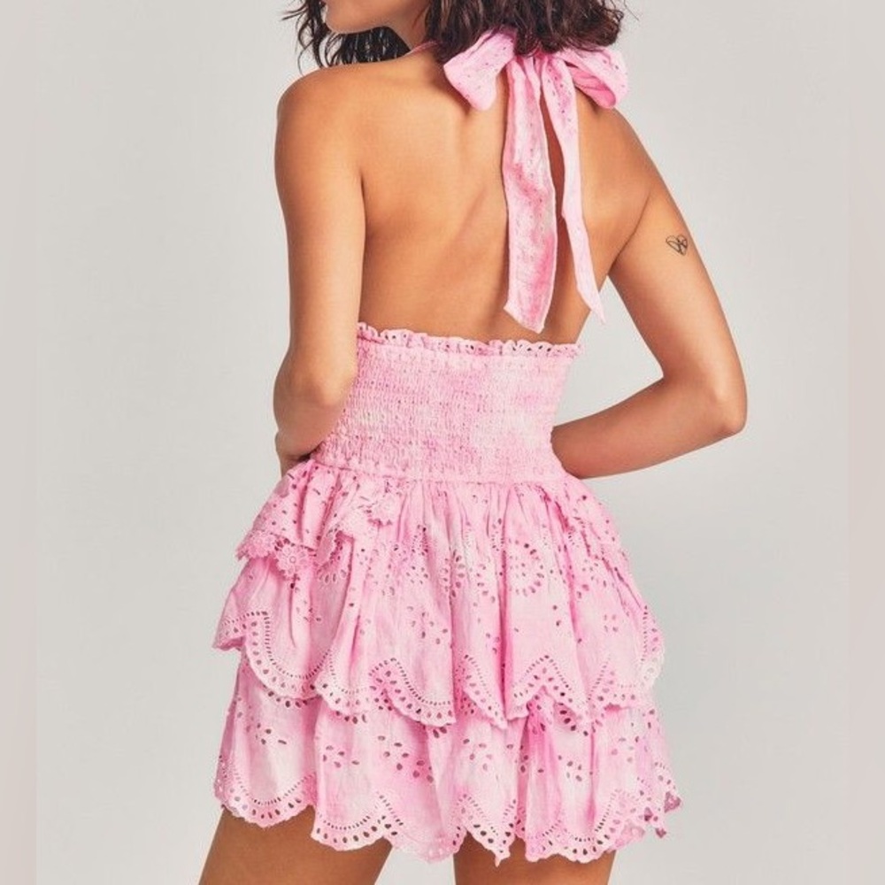 LoveShackFancy Deanna tie dye dress - Picture 2 of 5